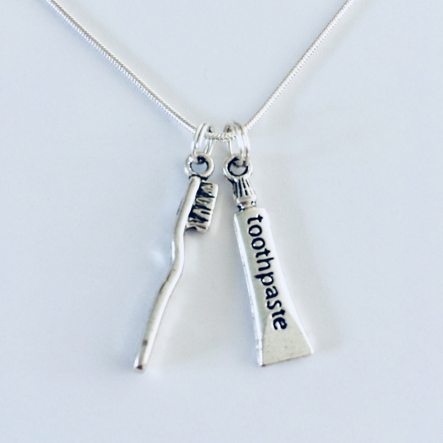 Dentist Necklace, Dentistry Jewellery, Dentist Jewelry, Cosmetic Dentist Jewelry, Dental Gift Ideas, Toothbrush Necklace, Dentist Staff.