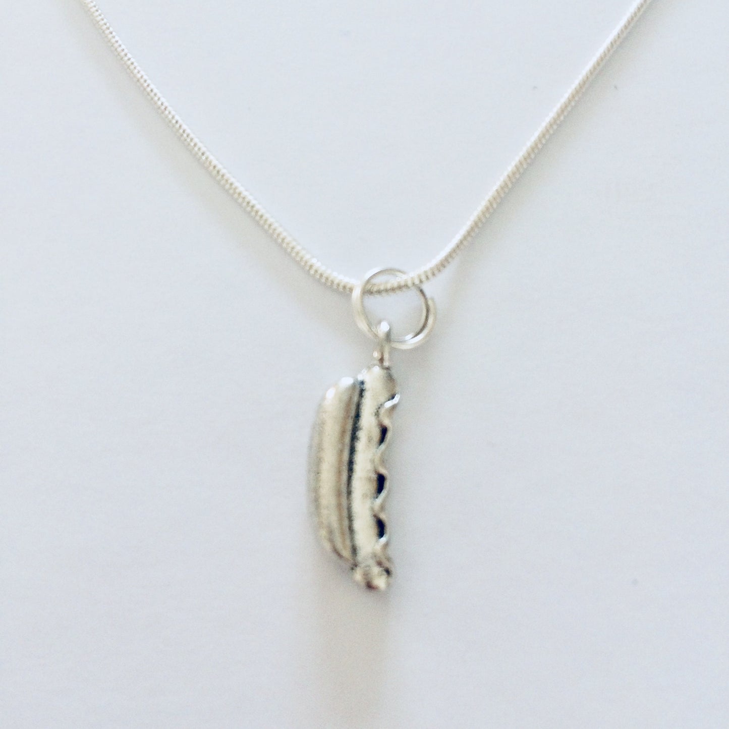 Hot Dog Necklace, Frankfurter Necklace, Food Gift Ideas, Food Jewelry, Junk Food Necklace, Junk Food Jewellery, Food Jewelry, Bratwurst.