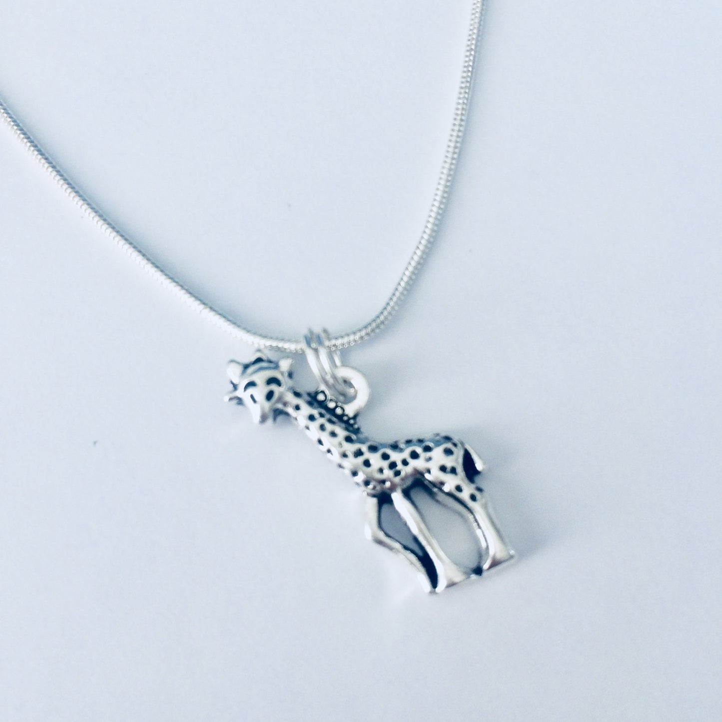 Giraffe Necklace, Giraffe Jewelry, Safari Charm, Animal Pendant, Giraffe Jewellery, Animal Jewelry, Zoological Gift, Zoo Animal Gift, Safari