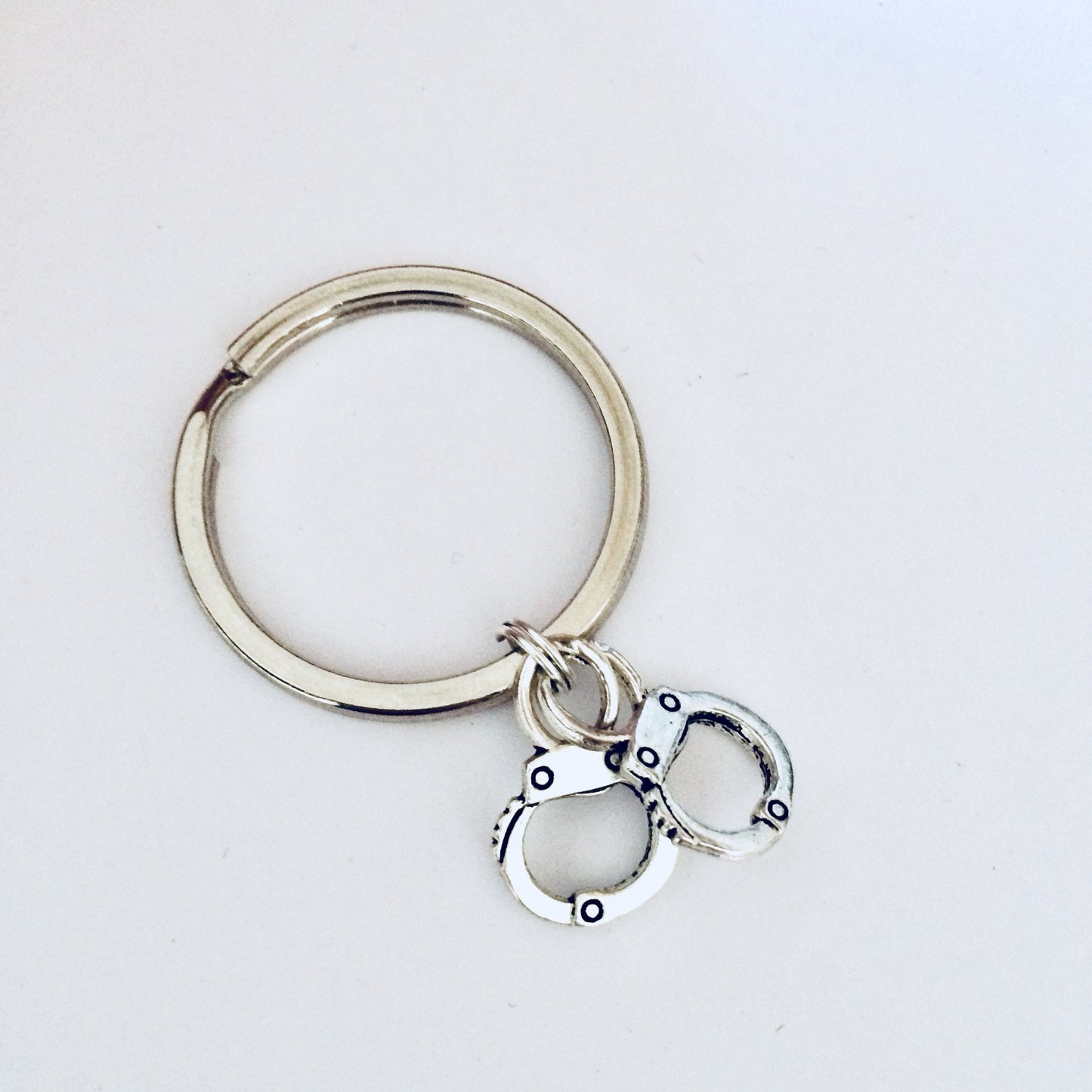 Jail Keyring, Handcuffs Keychain, Jail Keychain, Handcuff Novelty Gift, Partners In Crime, Best Friend Keychain, Gift For Friends, Prison.