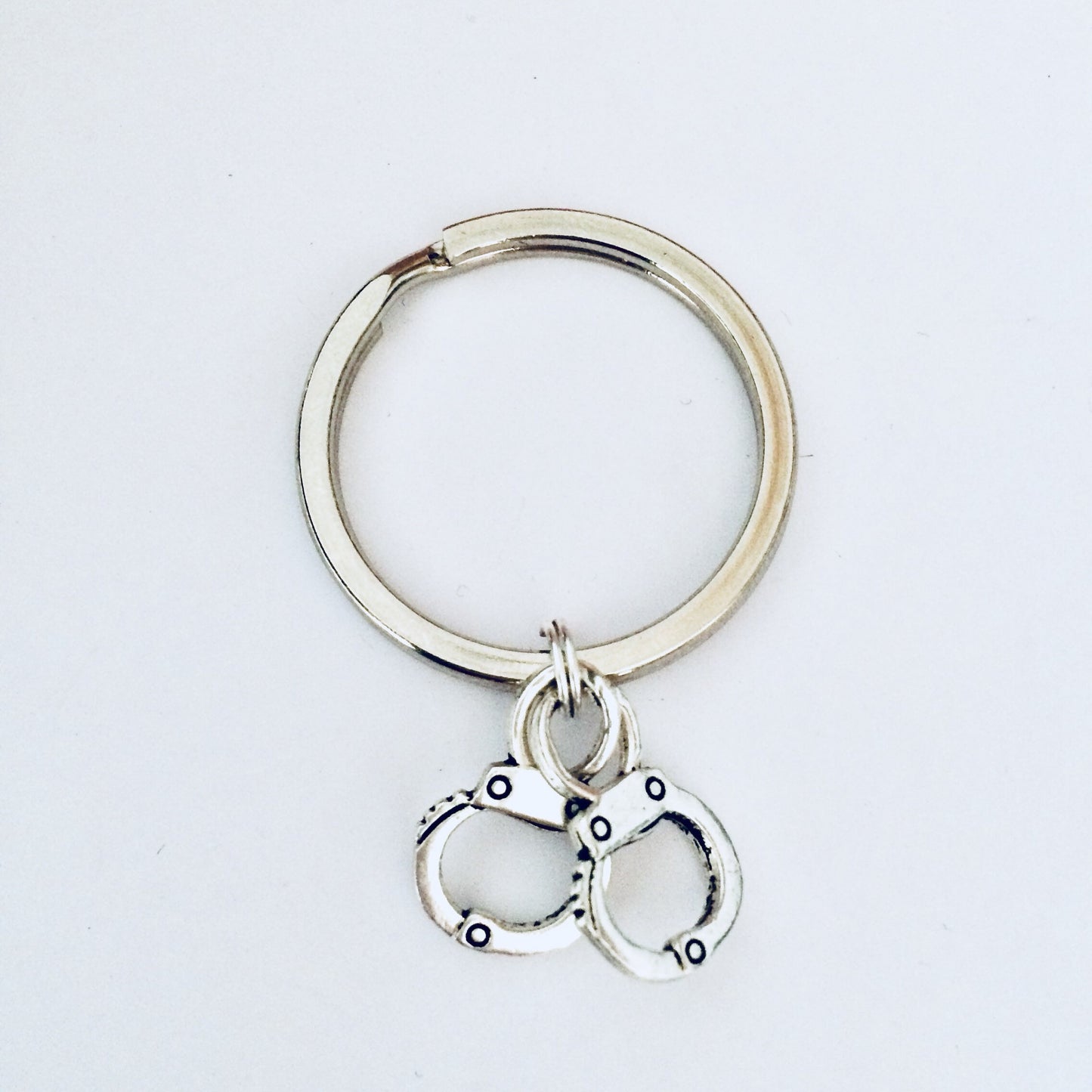 Jail Keyring, Handcuffs Keychain, Jail Keychain, Handcuff Novelty Gift, Partners In Crime, Best Friend Keychain, Gift For Friends, Prison.