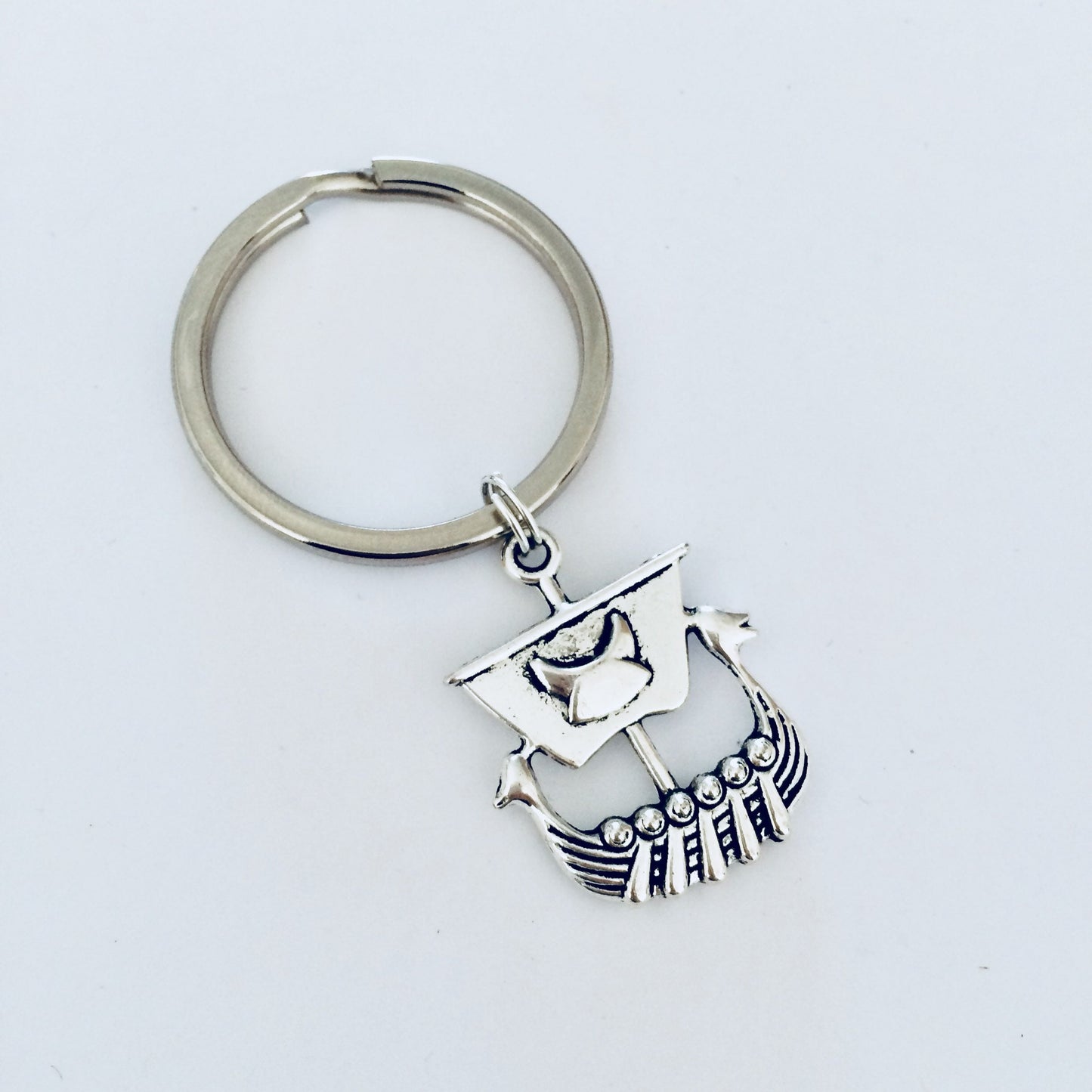 Viking Ship Keyring, Viking Boat Keyring, Geeky Gift Ideas, Viking Jewelry, Old Norse Jewelry, Viking Jewellery, Viking Longboat, History.