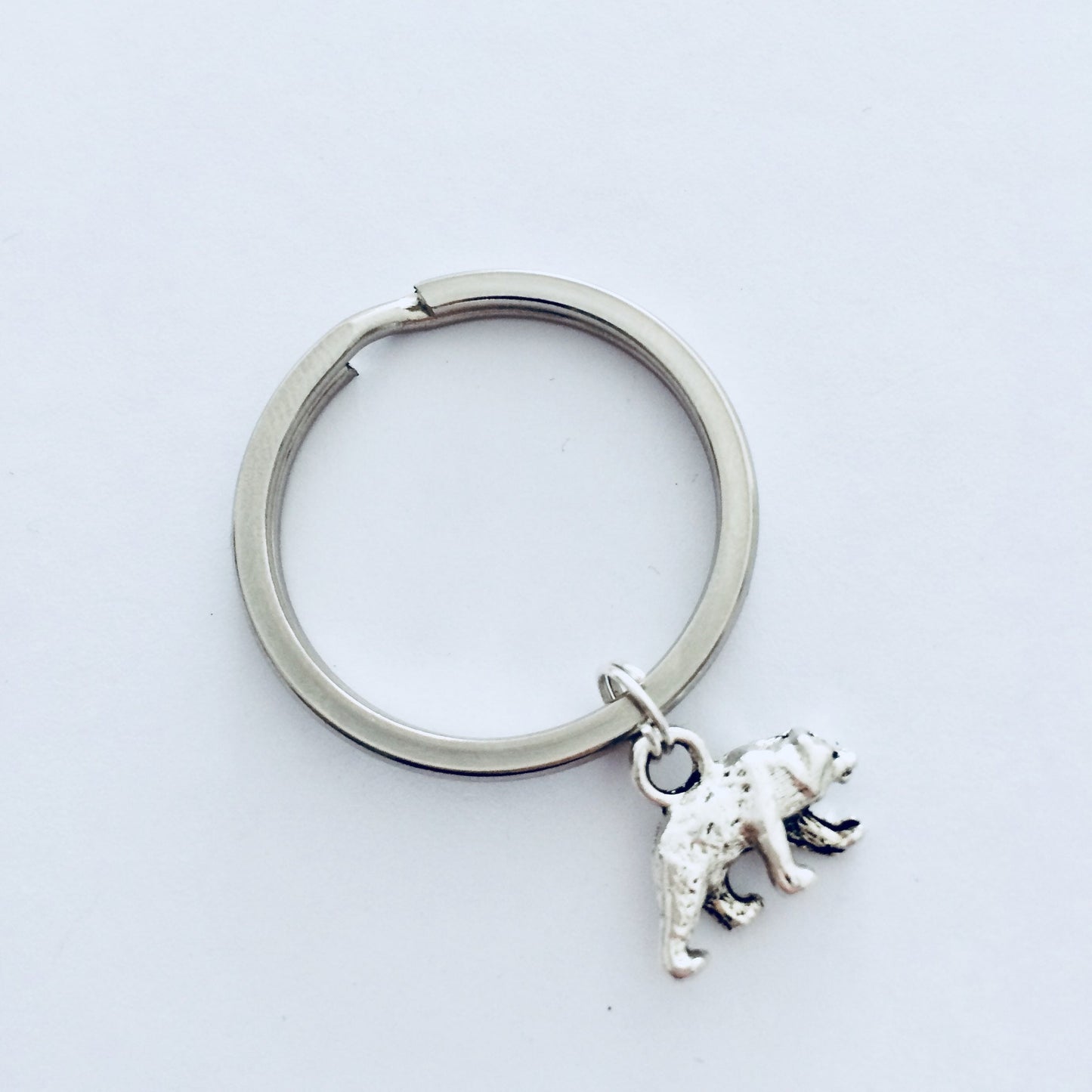 Bear Keychain, Bear Keyring, Grizzly Bear Gift, Nature Lover, Woodland Animals, Bear Related Gifts, Bear Lover, Cute Bear Keychain, For Her.