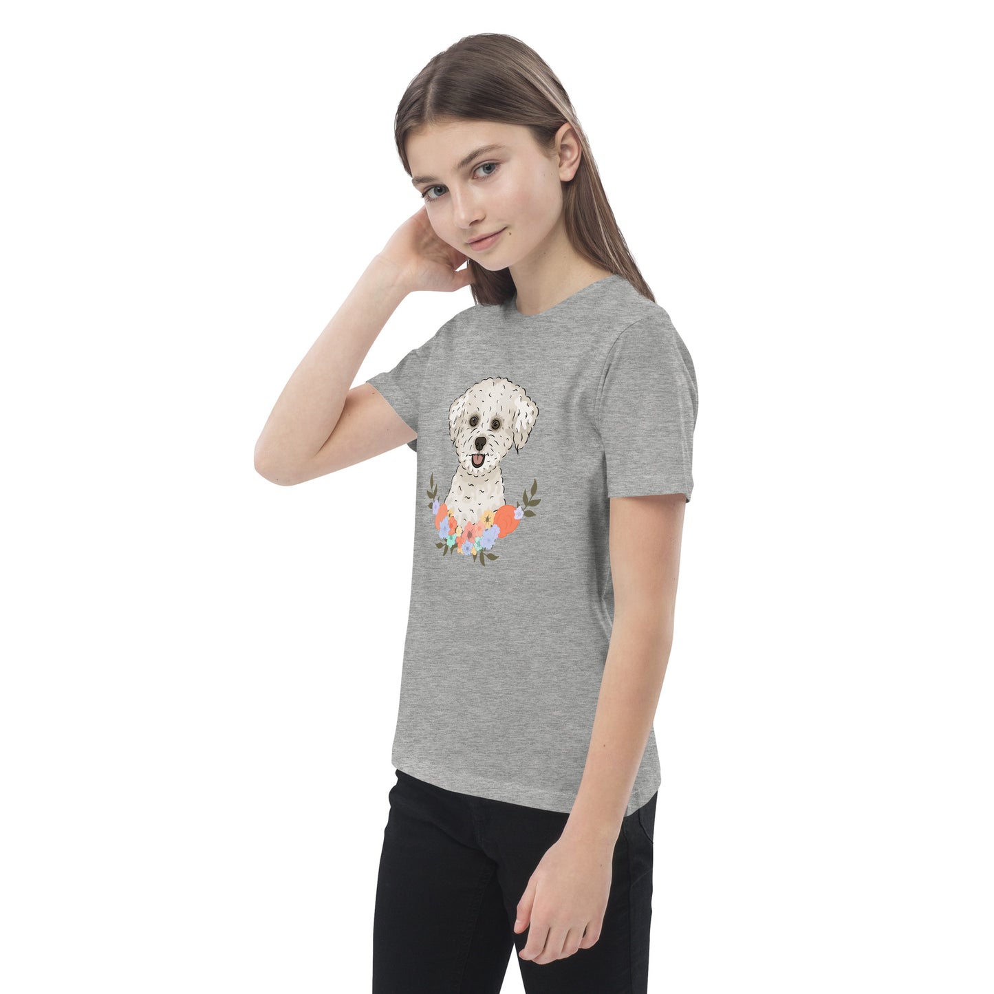 Bichon Frise T Shirt | Pet T Shirt For Girls