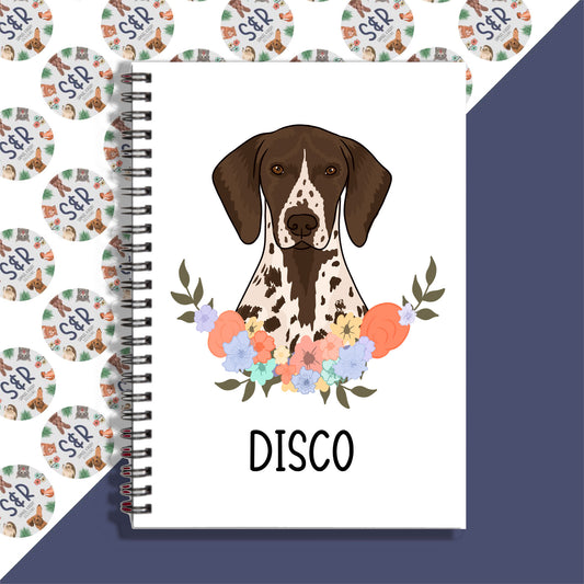 pointer-dog-notebook