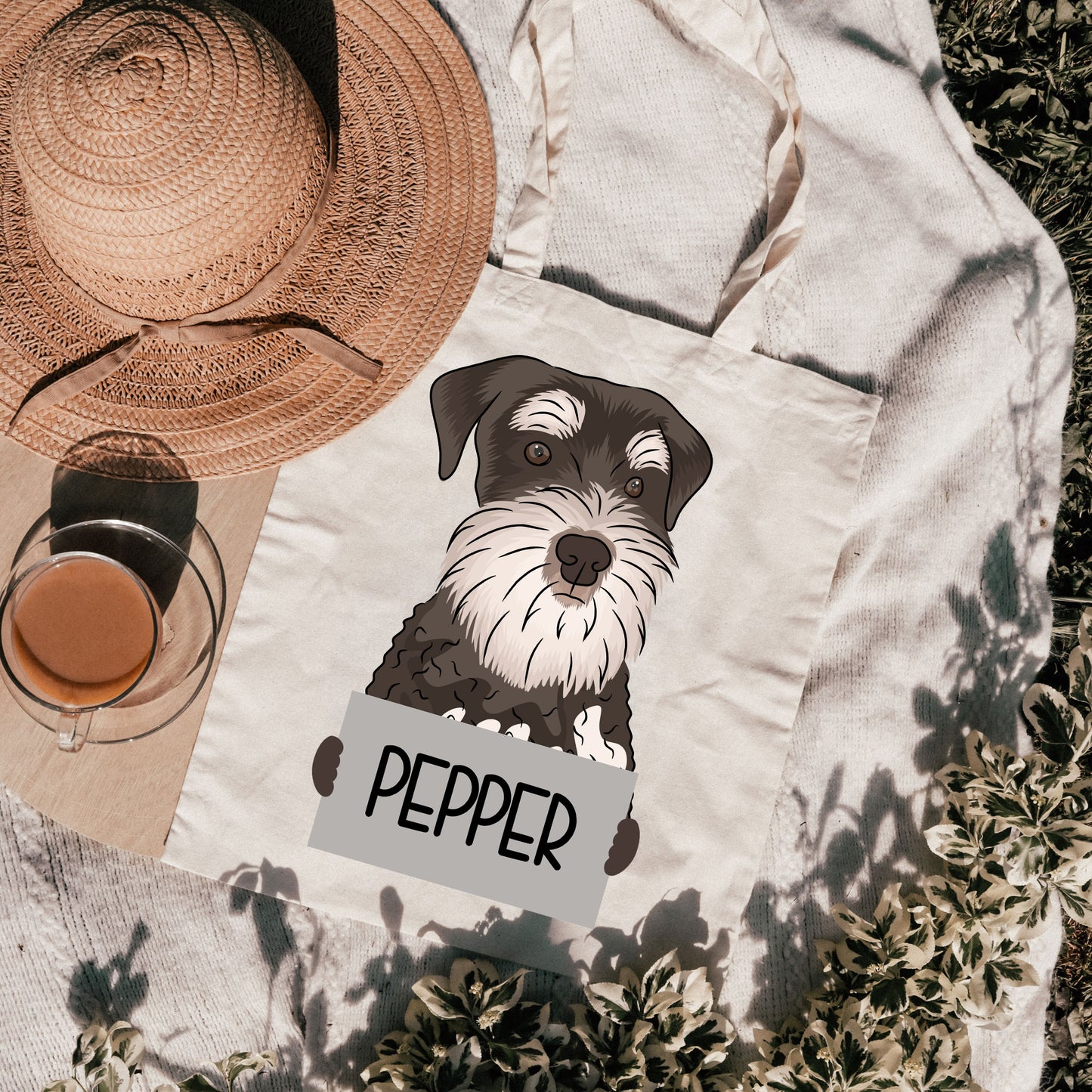schnauzer-shopping-bag