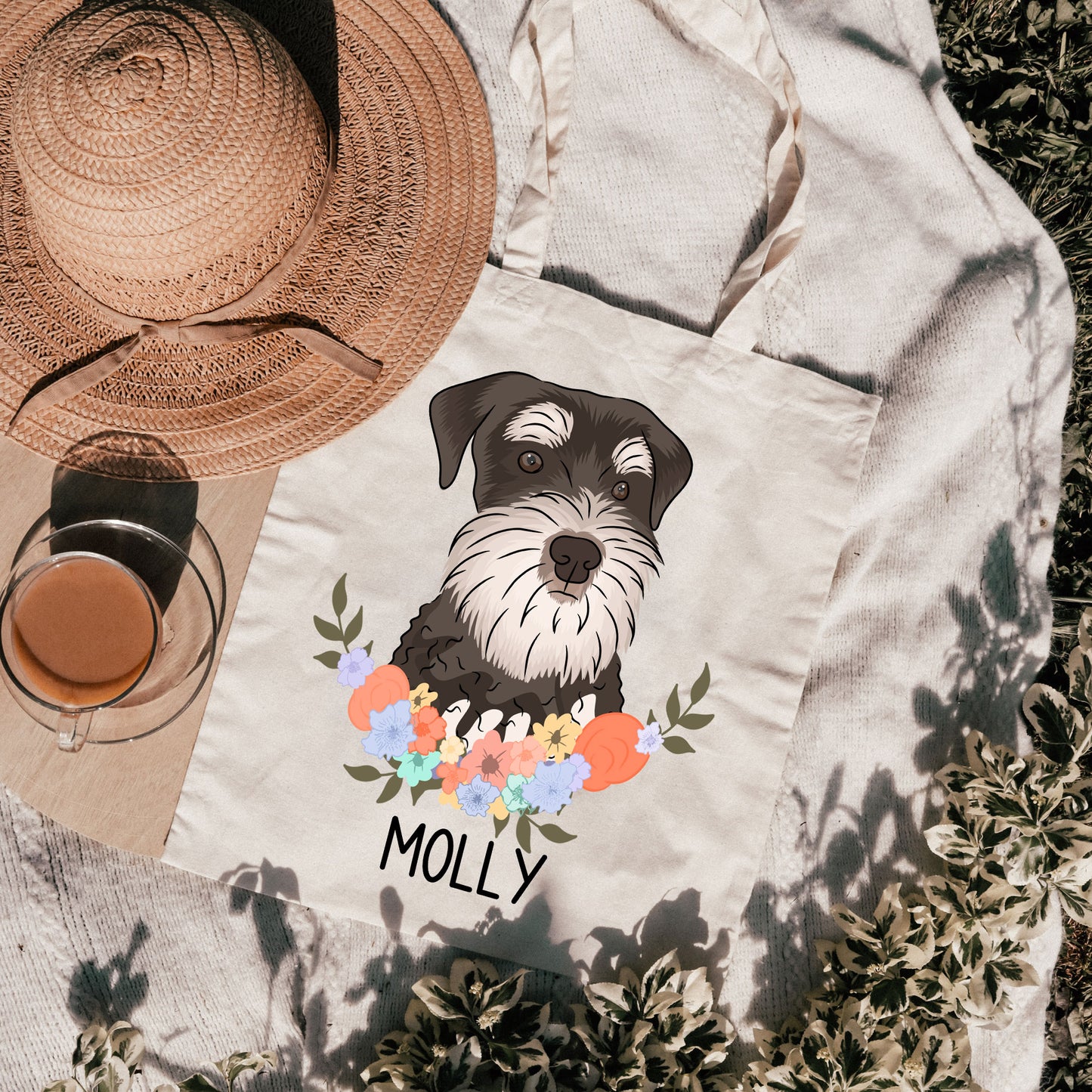 schnauzer-tote-bag