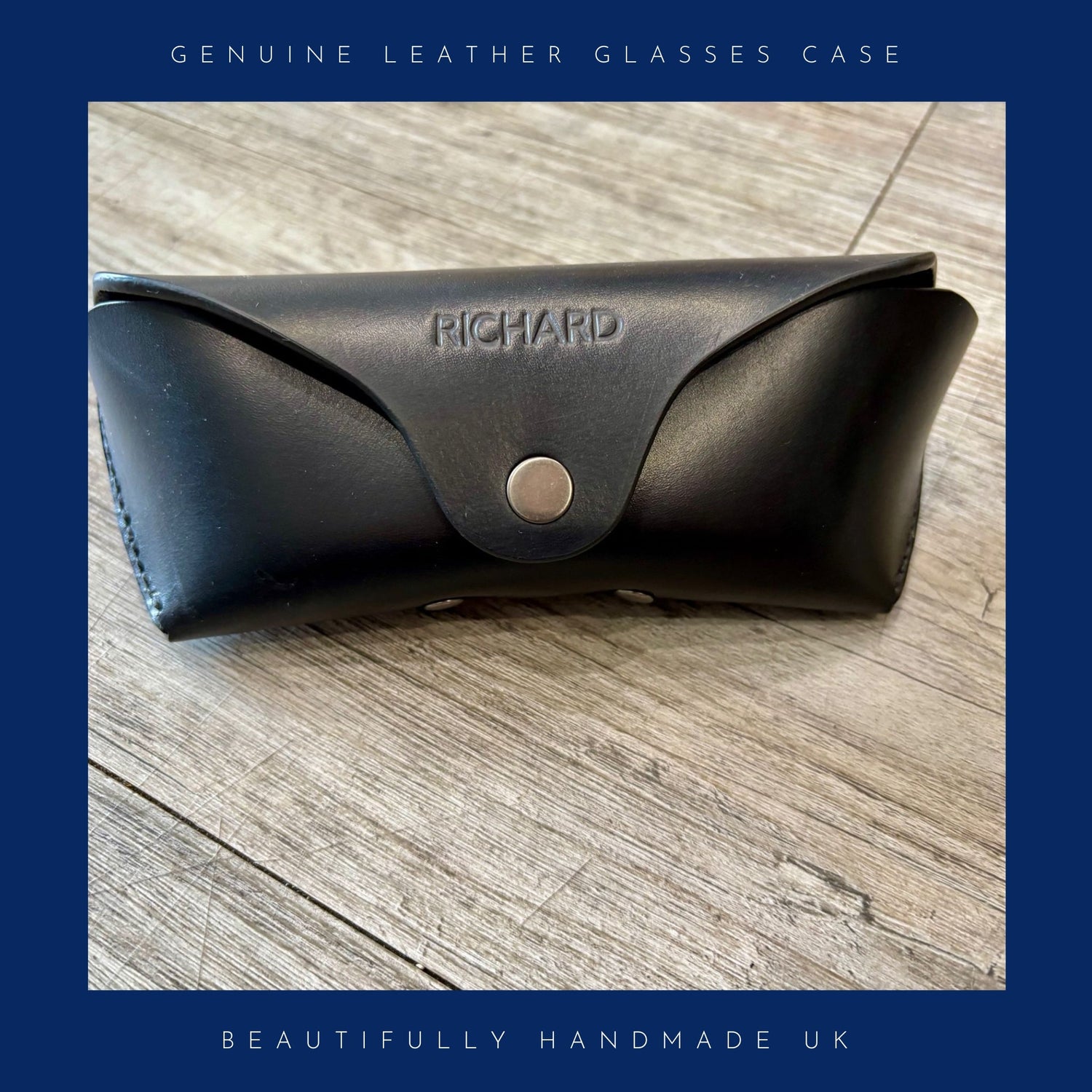 Genuine Leather Glasses Case