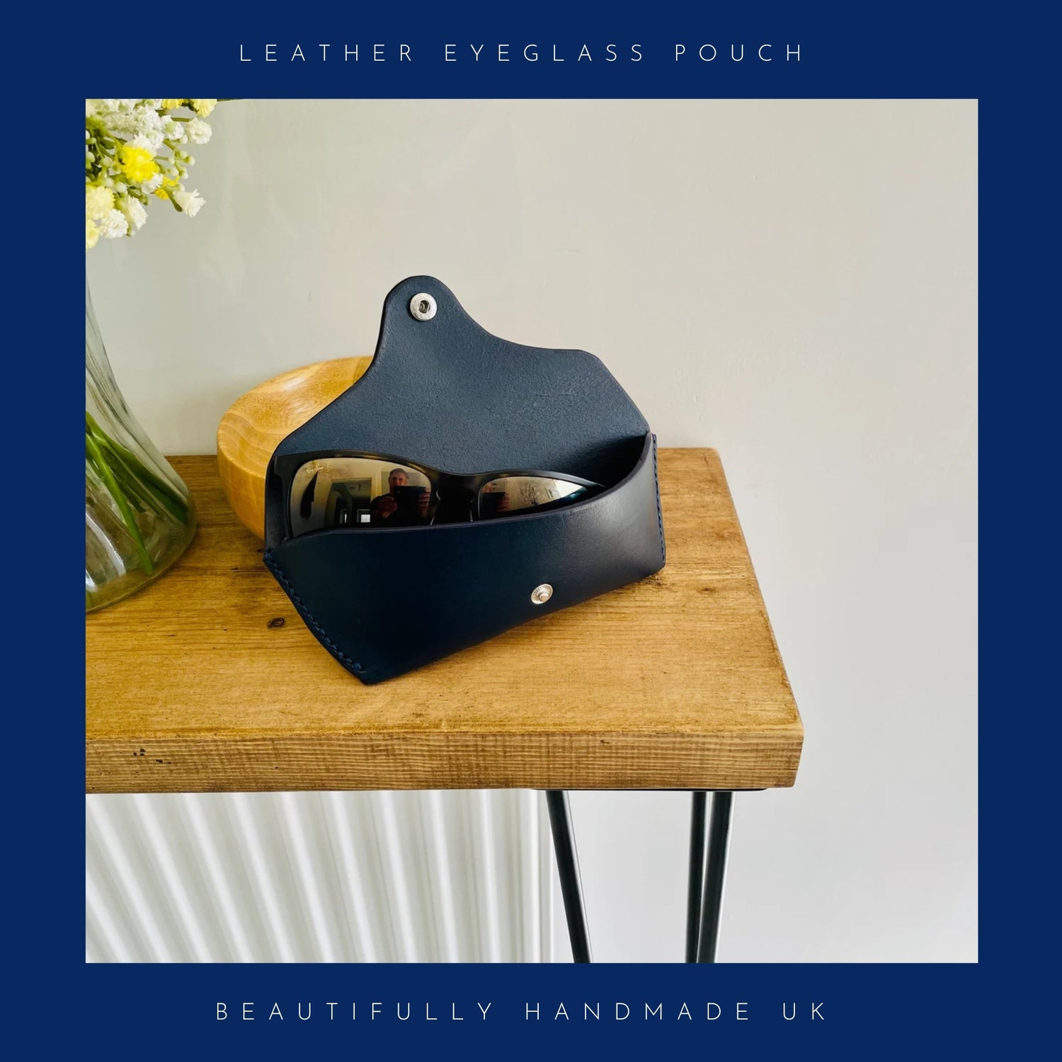 Leather Eyeglass Pouch