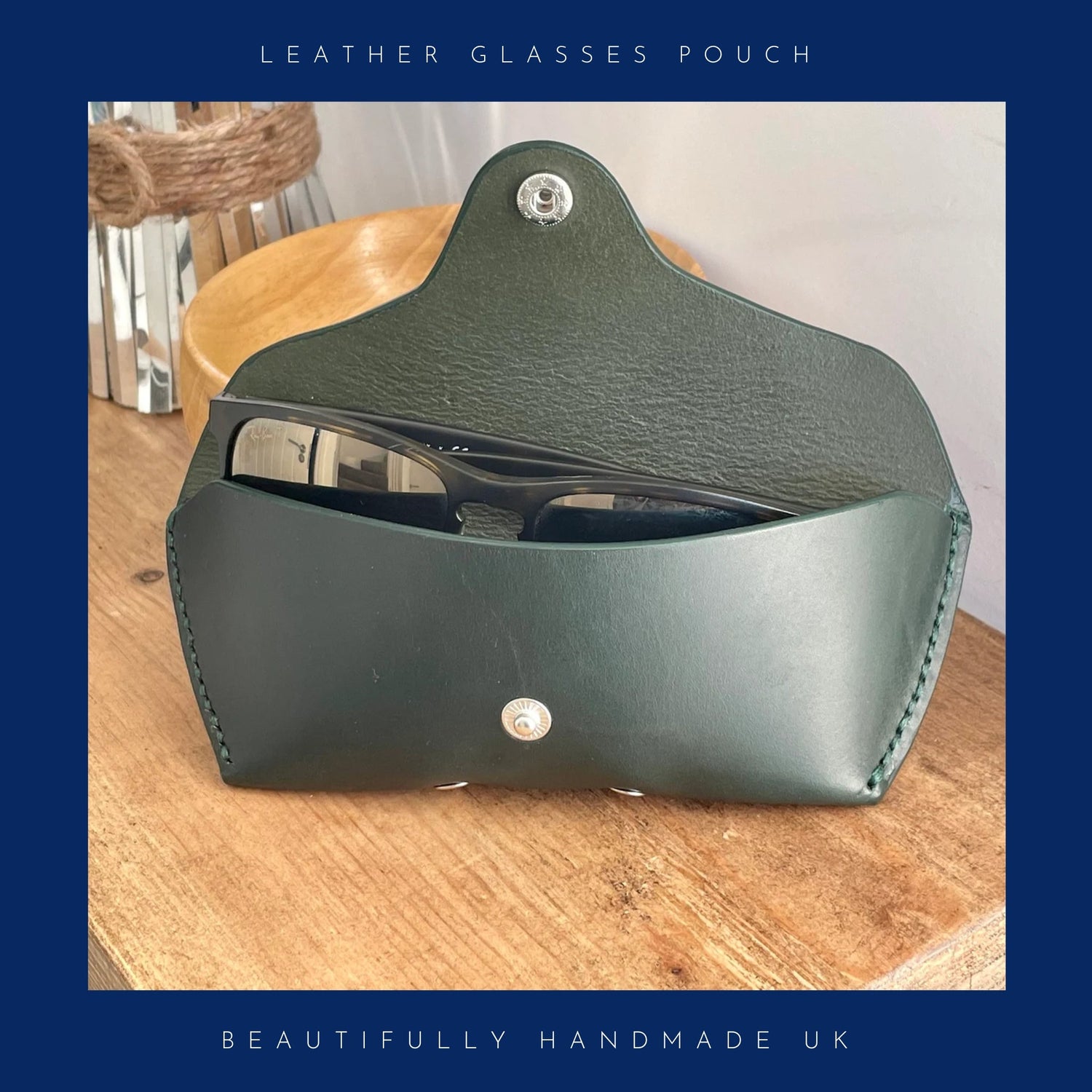Leather Glasses Pouch