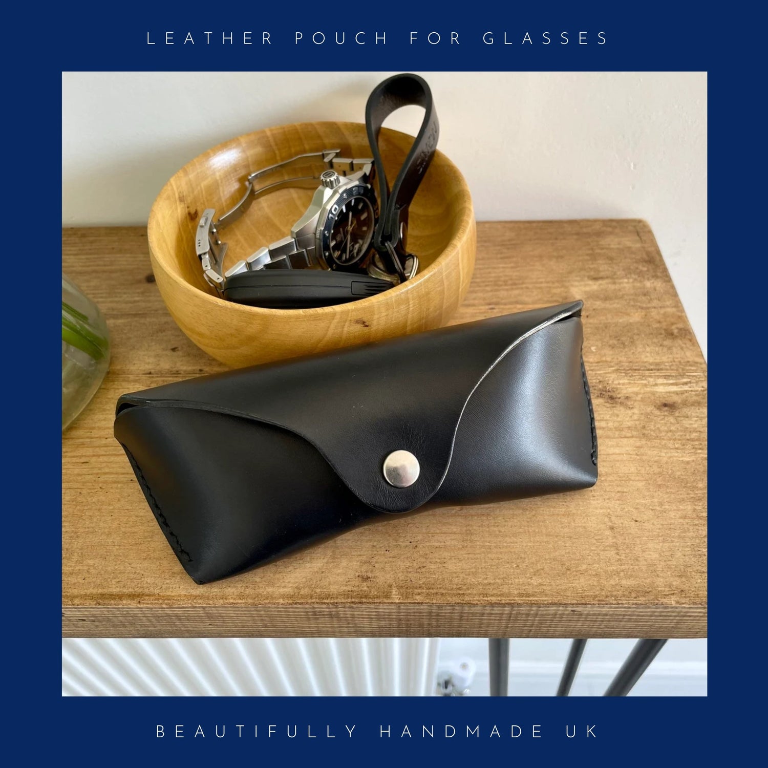 Leather Pouch For Glasses