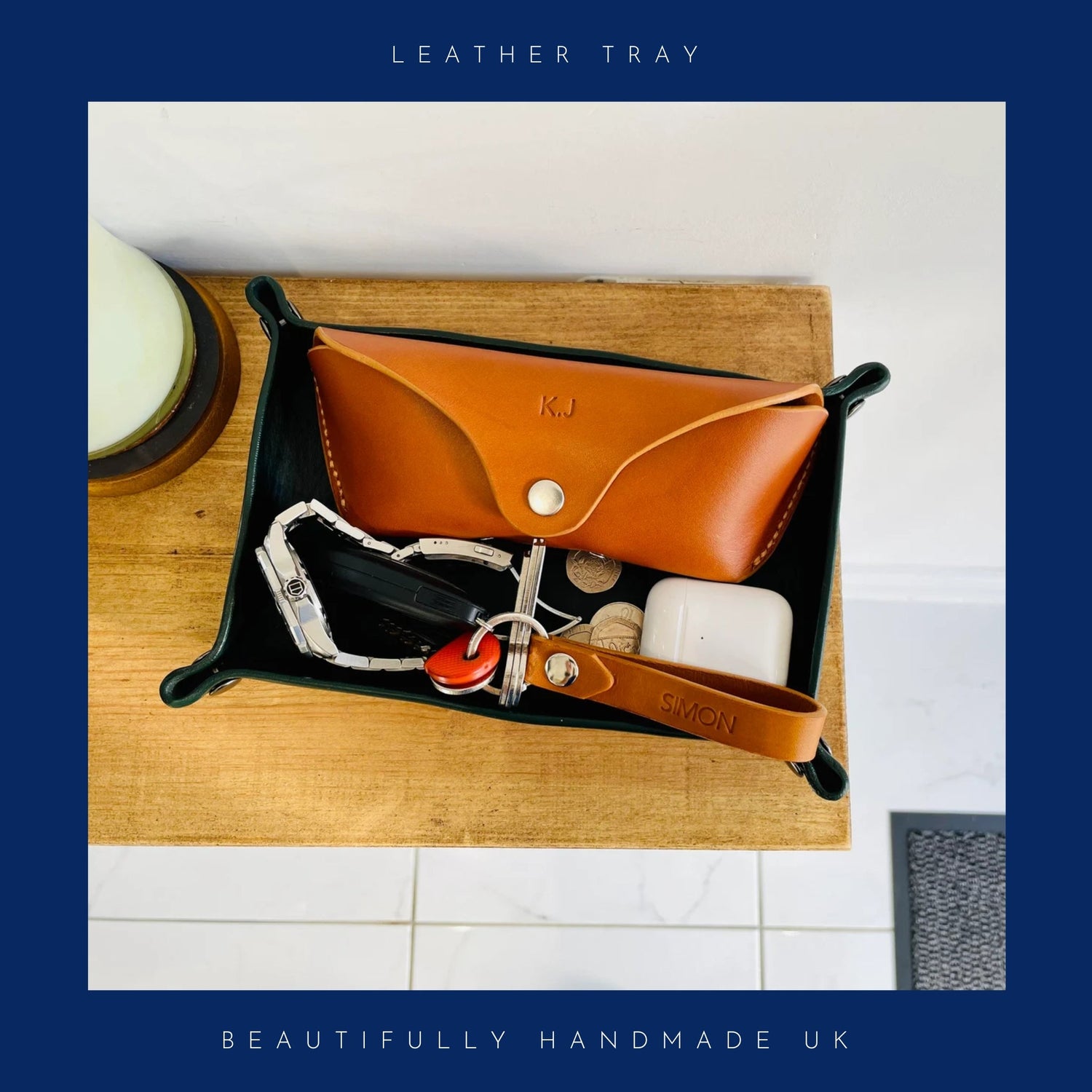 Leather Tray