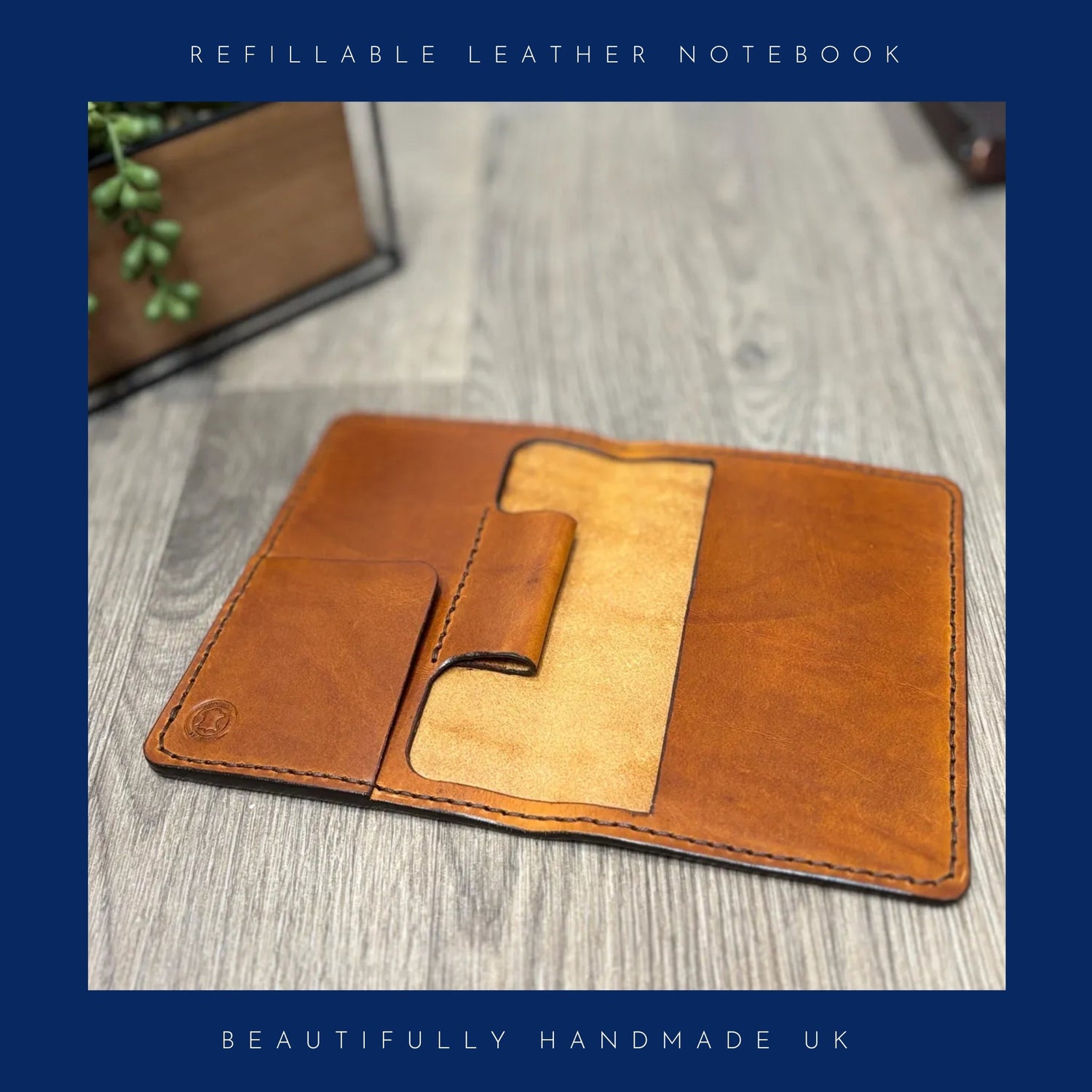 Refillable Leather Notebook