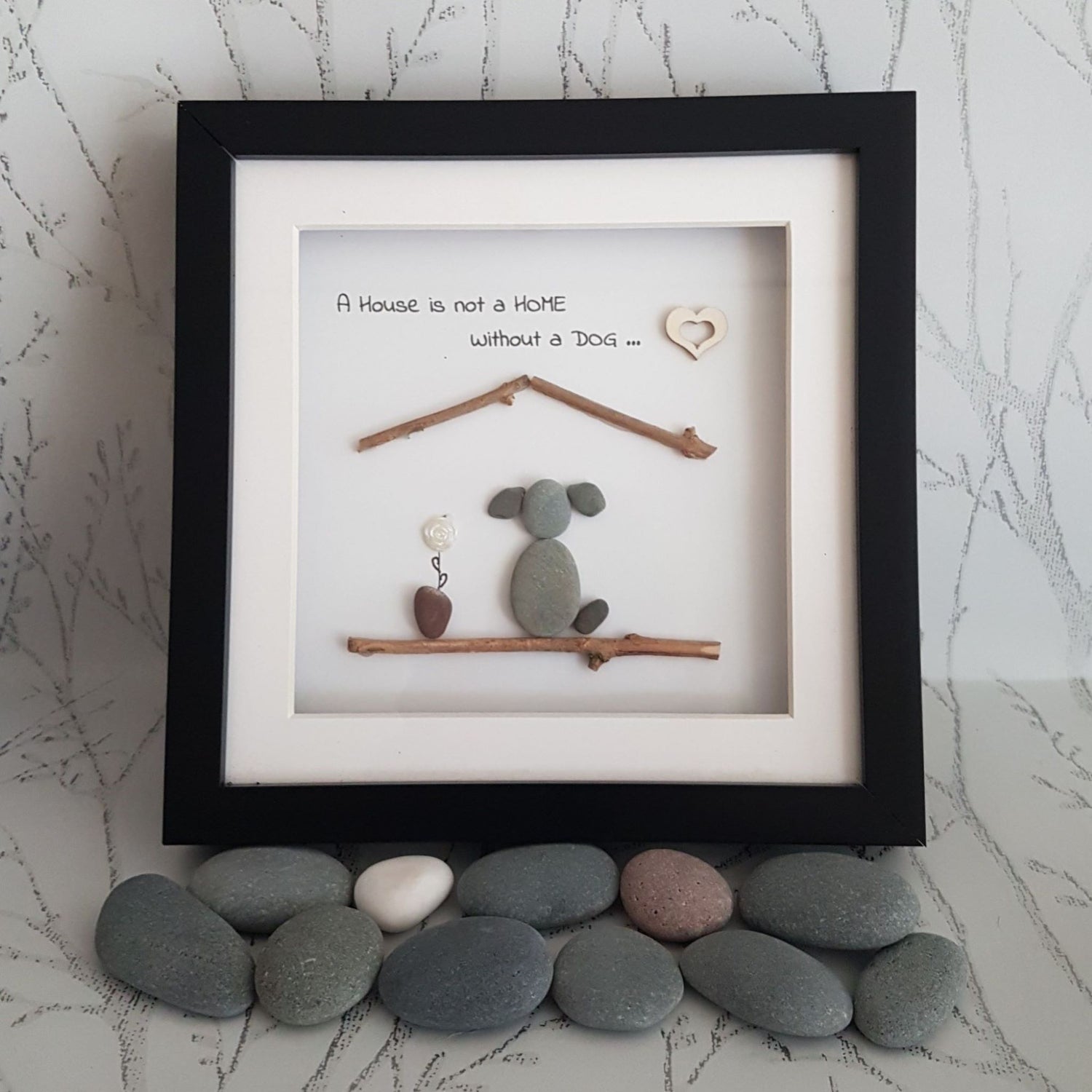 dog-pebble-art