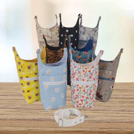 Handmade Water Bottle Bag | Unique Water Bottle Bag
