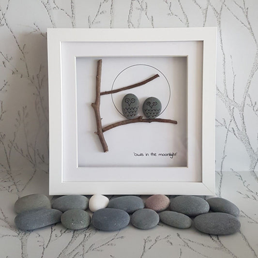 owl-pebble-art