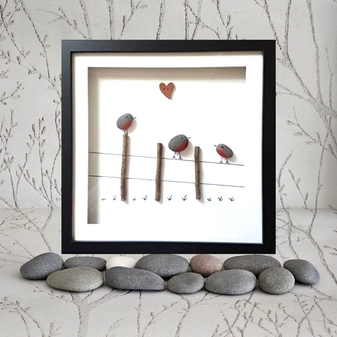 Robin Pebble Art Robin Gift Ideas – Beautifully Handmade UK