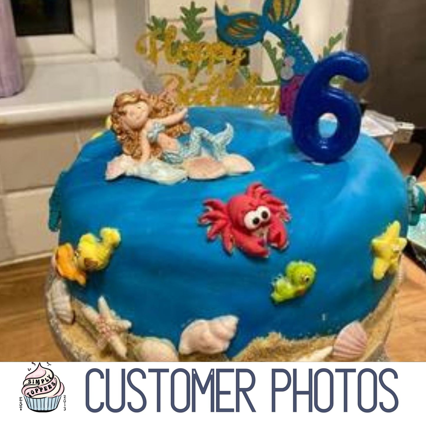 Seahorse Cake Toppers | Seahorse Cake Decorations