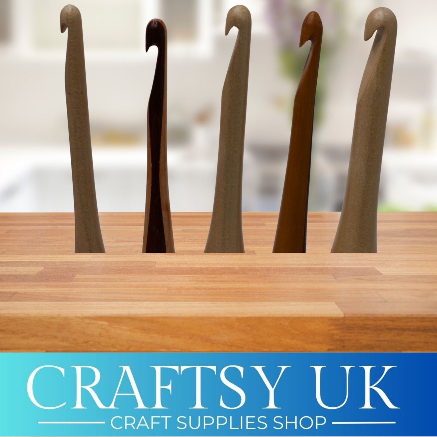 luxury wooden crochet hooks
