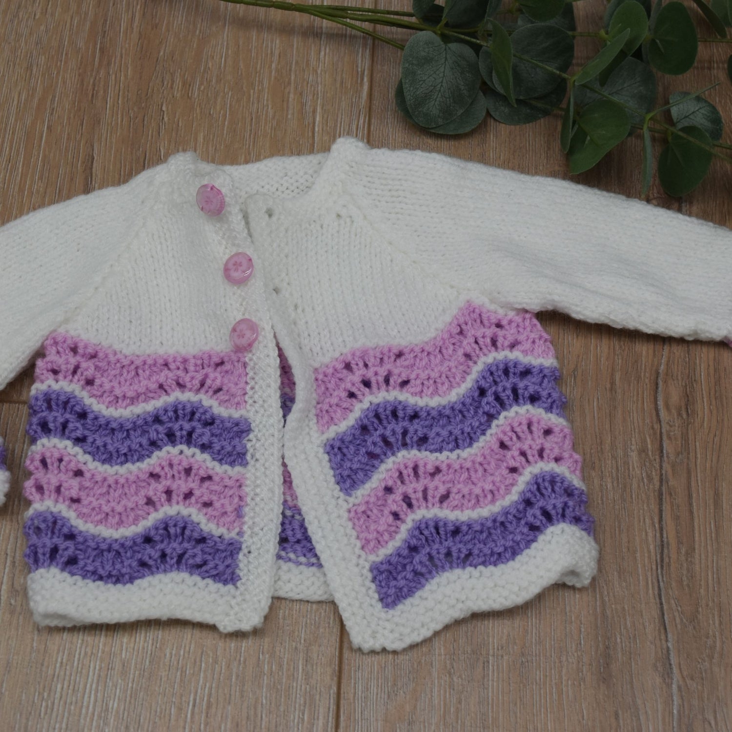 knitted baby gift set