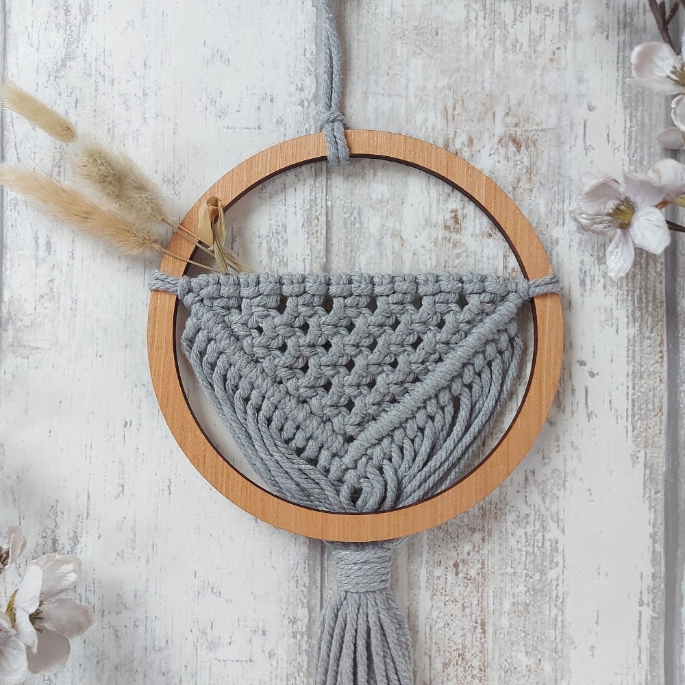 Macrame Hoop Art | Macrame Ring Art – Beautifully Handmade UK