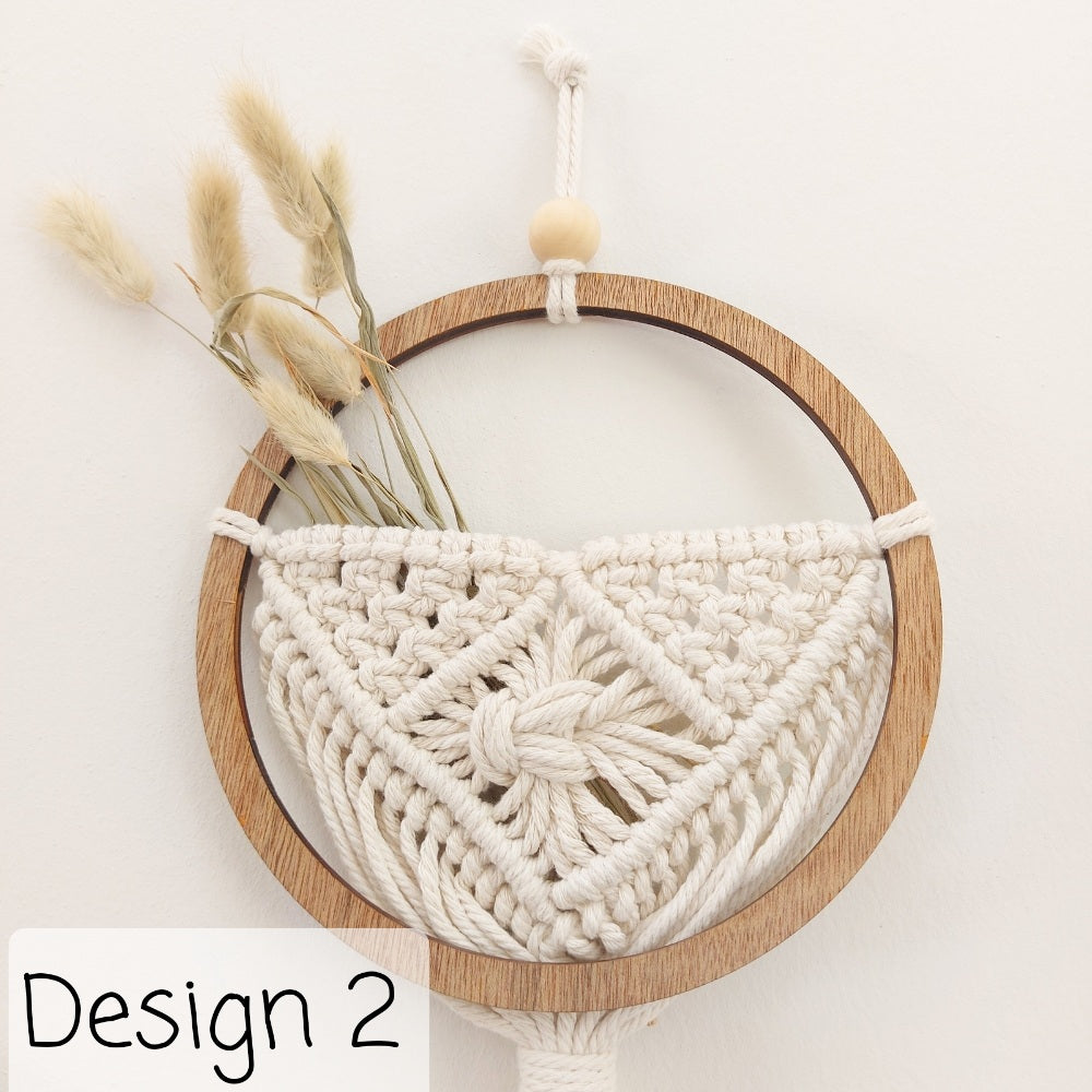Macrame Hoop Art | Macrame Ring Art – Beautifully Handmade UK
