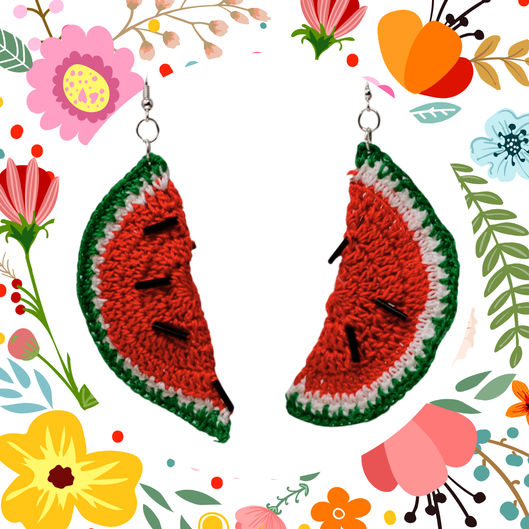 fruit earrings