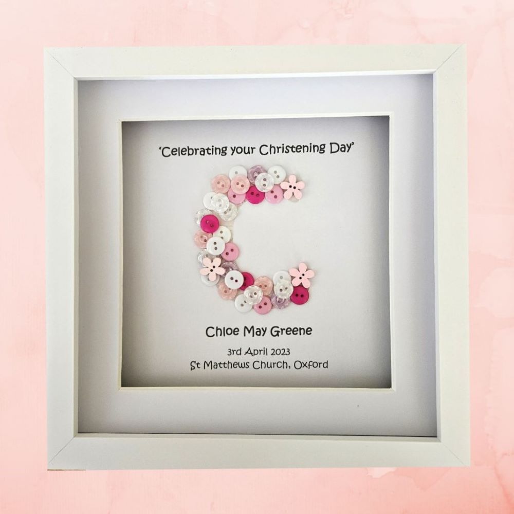 Personalised Baptism Gift Personalised Christening Gift