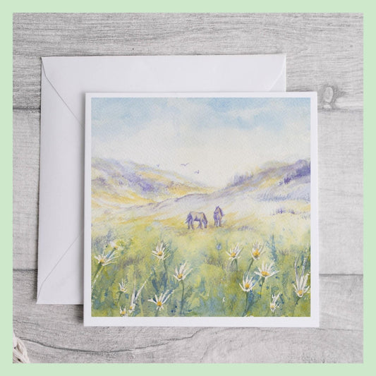 horses-birthday-card
