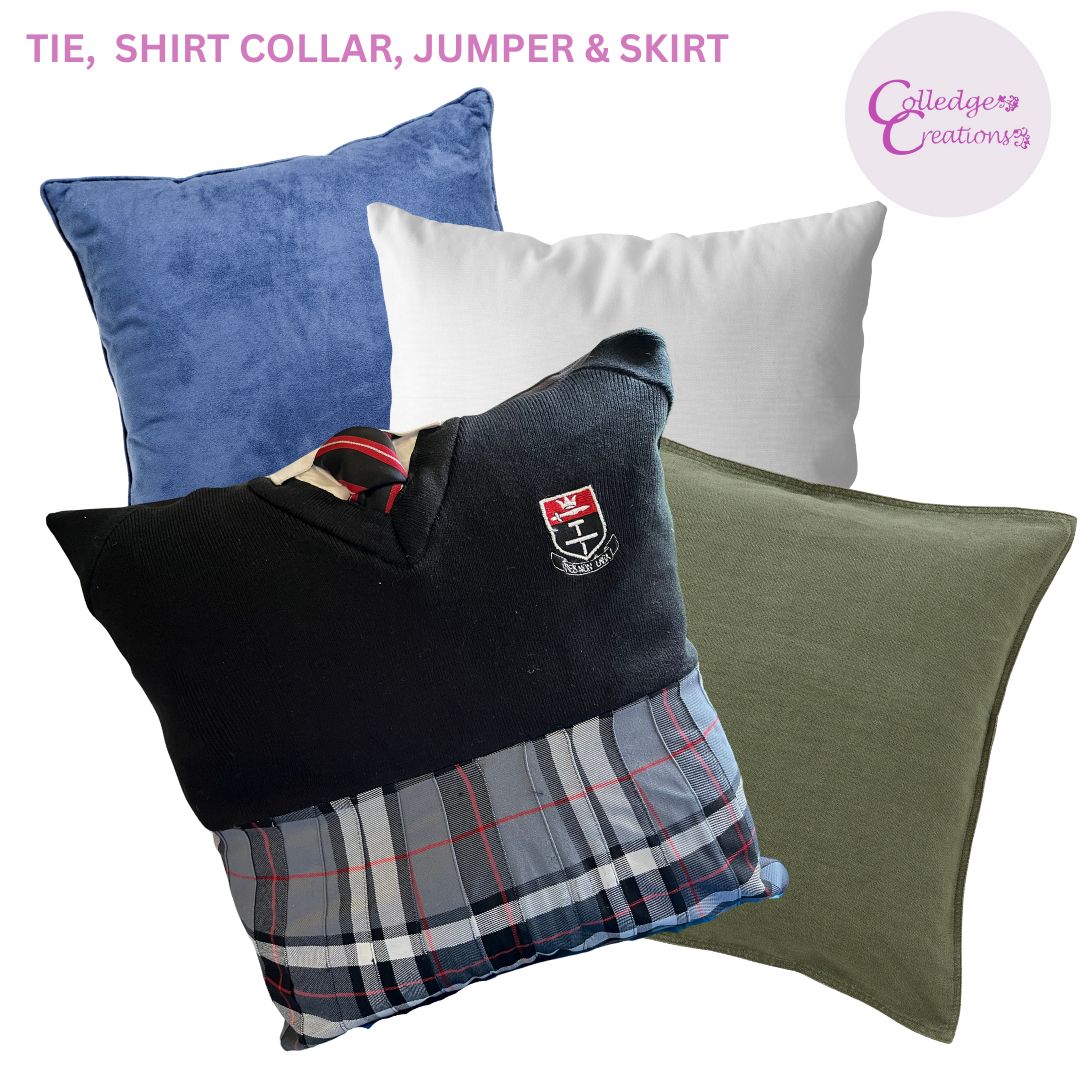 School Leavers Gift - Personalised Keepsake Cushion