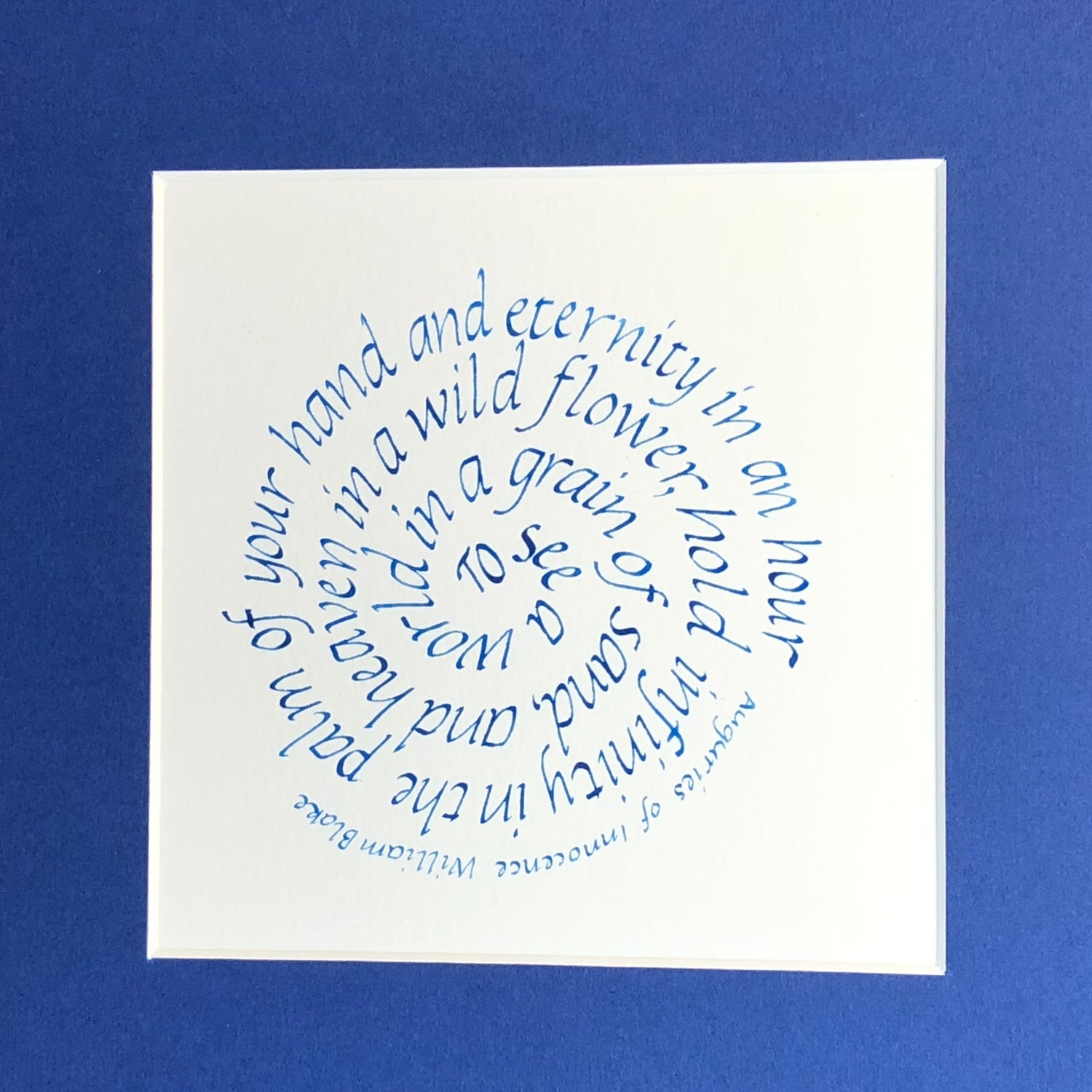 watercolour quotation