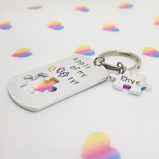 Jigsaw Keyring | Apple of My Eye