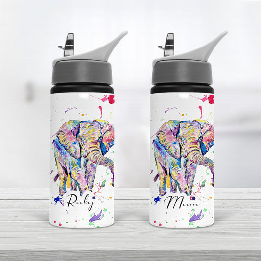 elephant-drinks-bottle