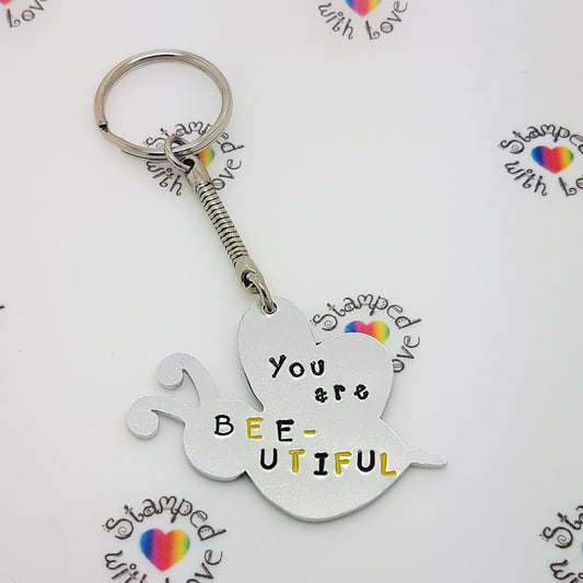 bee-happy-keyring