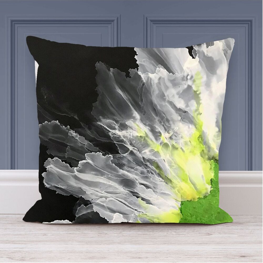 black-abstract-cushions