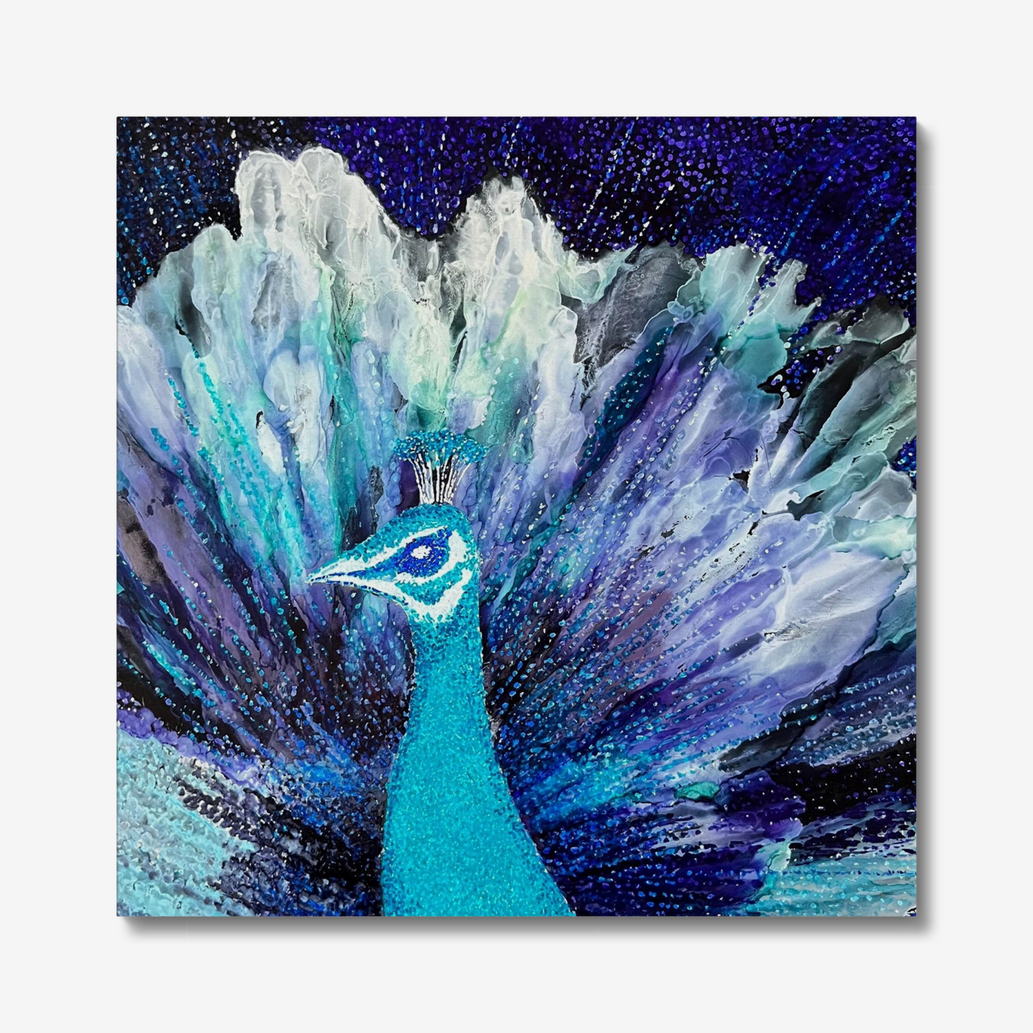 peacock-paintings