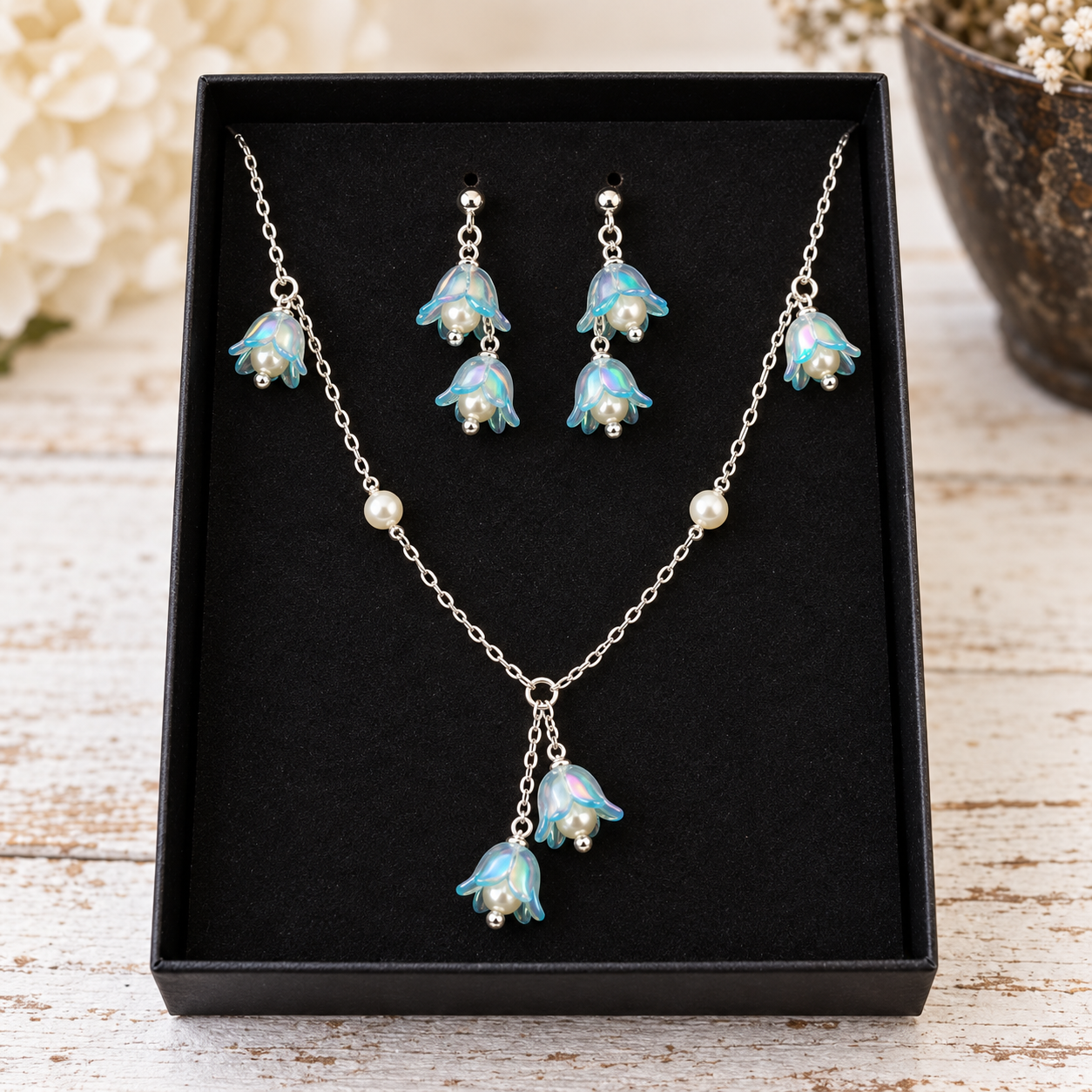Handmade Tulip Floral Jewellery – Christmas Gift