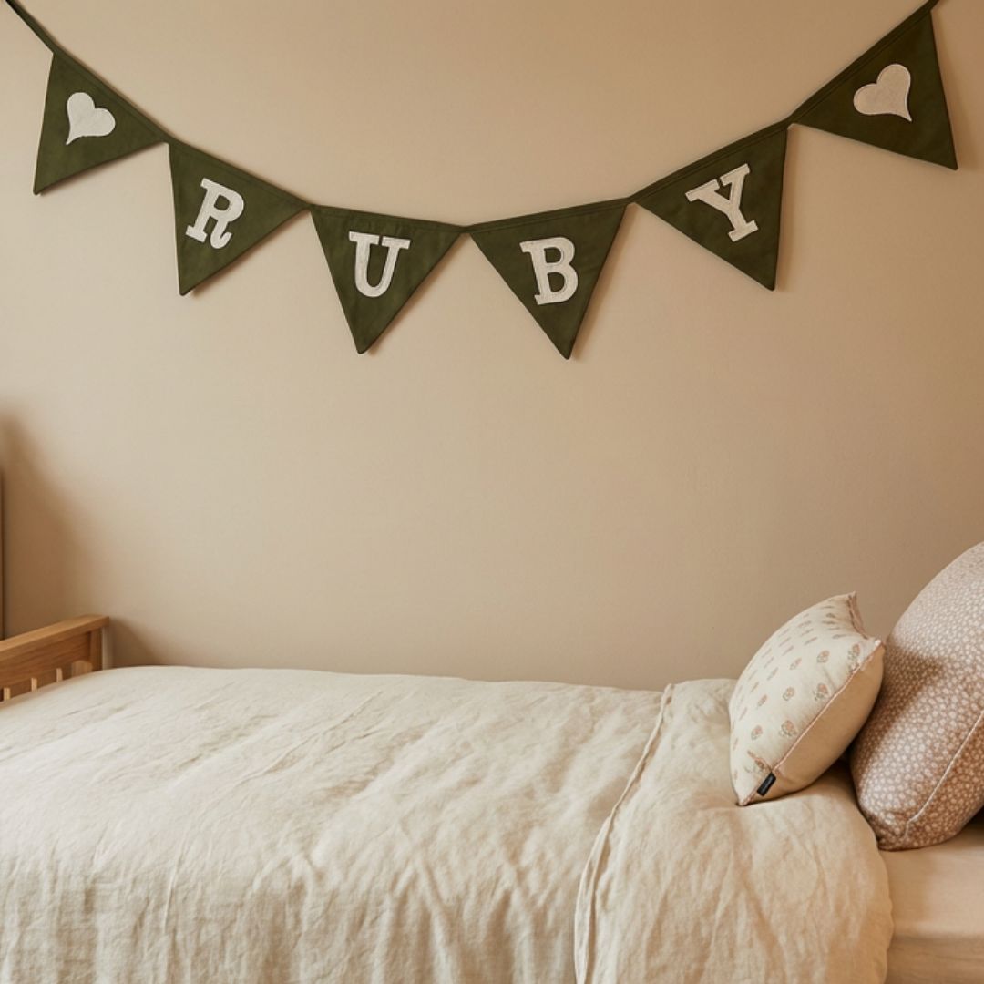 Personalised Appliqué Bunting - Appliqué Bunting