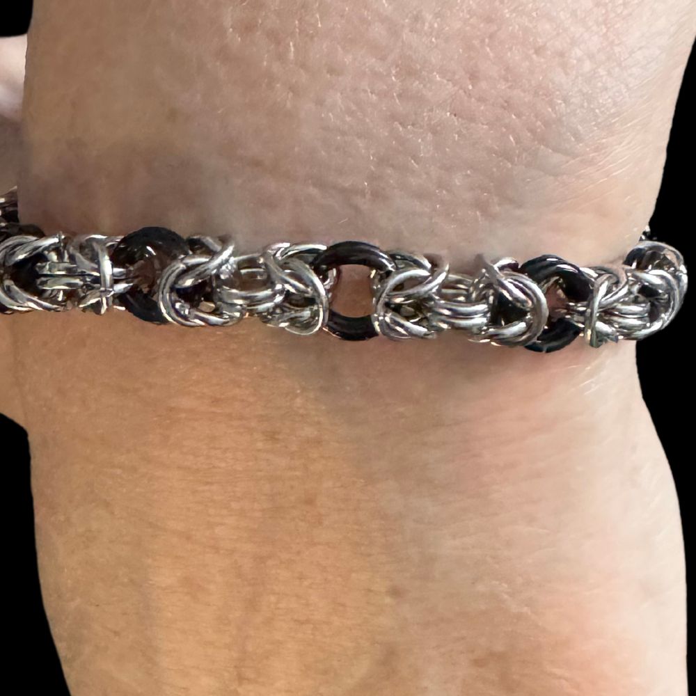 byzantine weave chain maille