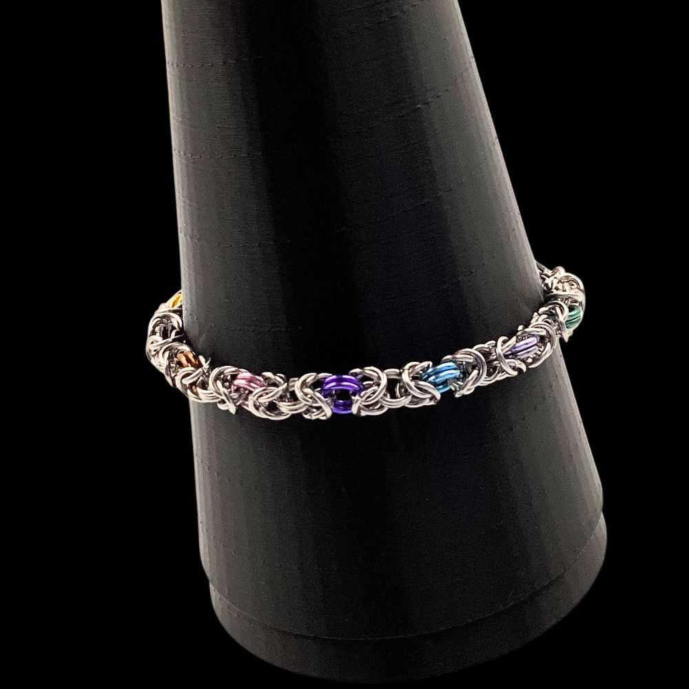 byzantine weave chain maille