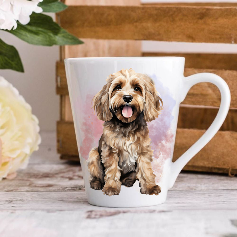 Set Cockapoo Mugs Cockapoo Latte Coffee Mugs | Cockapoo Related Gifts – Beautifully ...