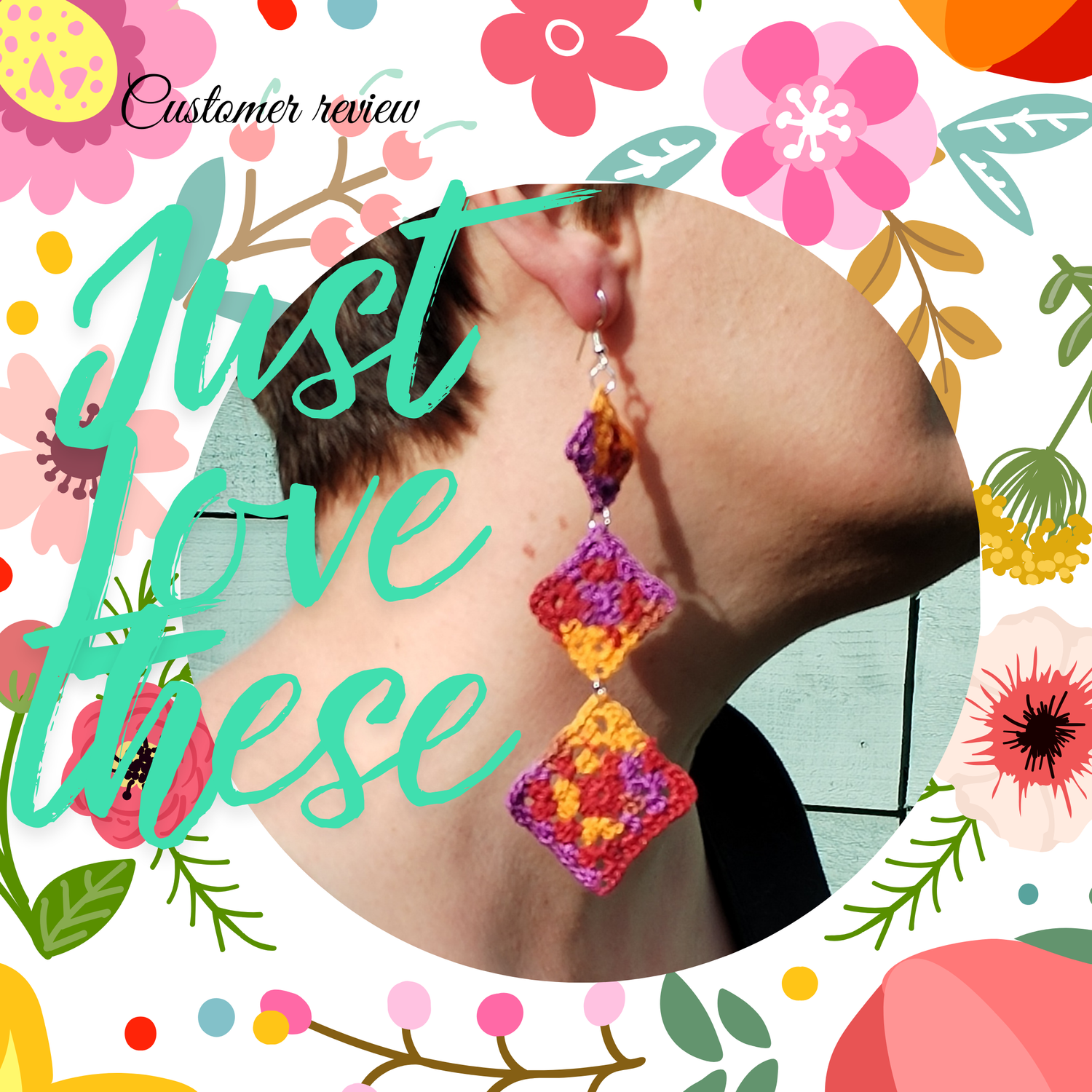 festival drop earrings