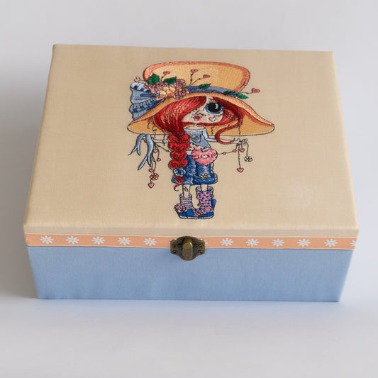 Memory Storage Box | Fabric Covered Boxes