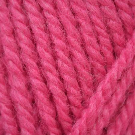 Close-up of dark pink yarn