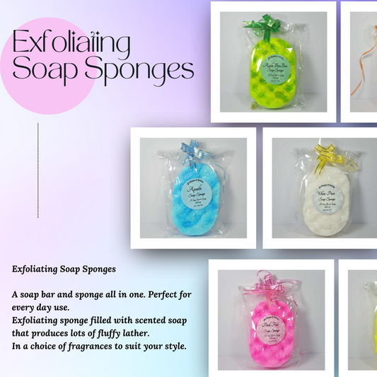 exfoliating-soap-sponge