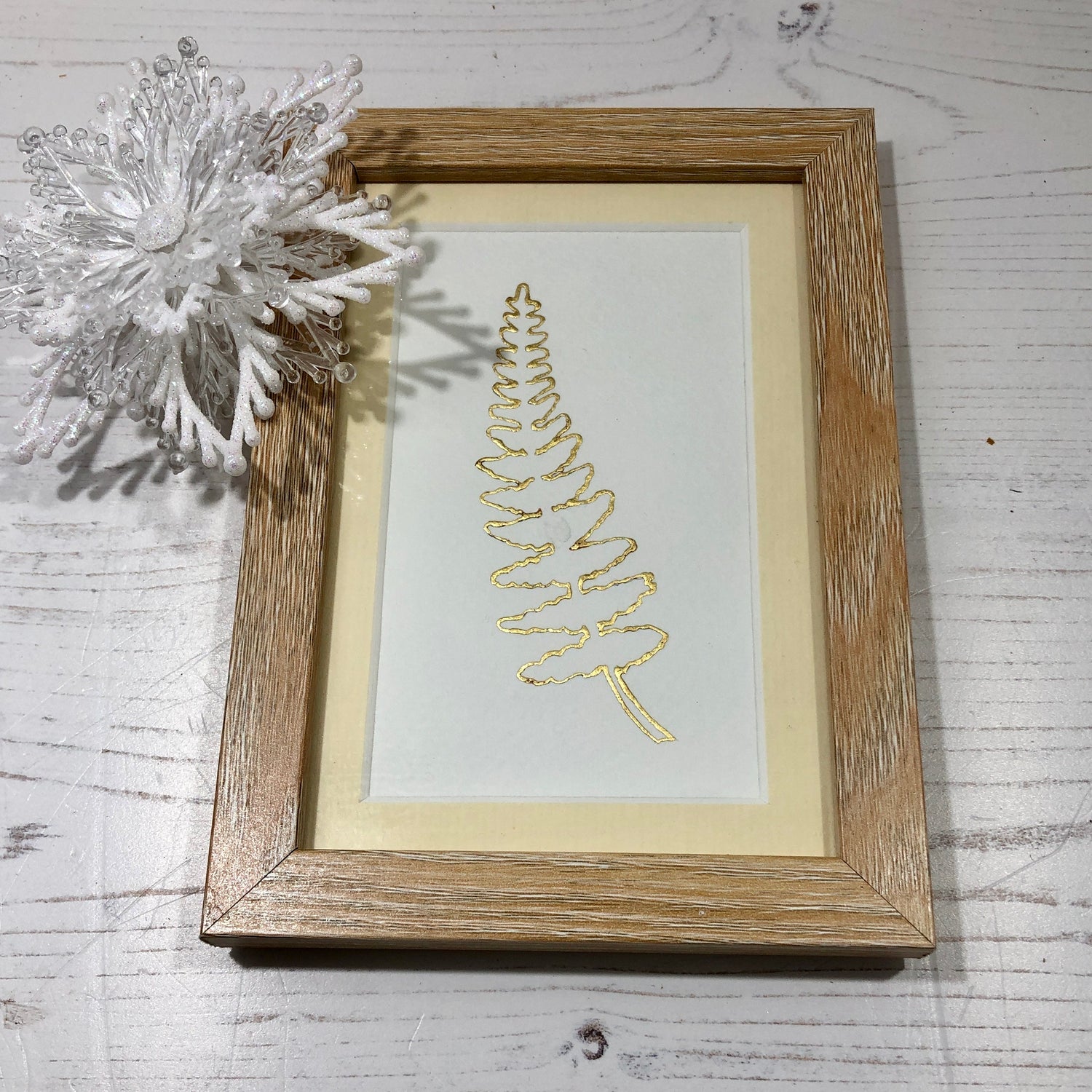 miniature fern skeleton