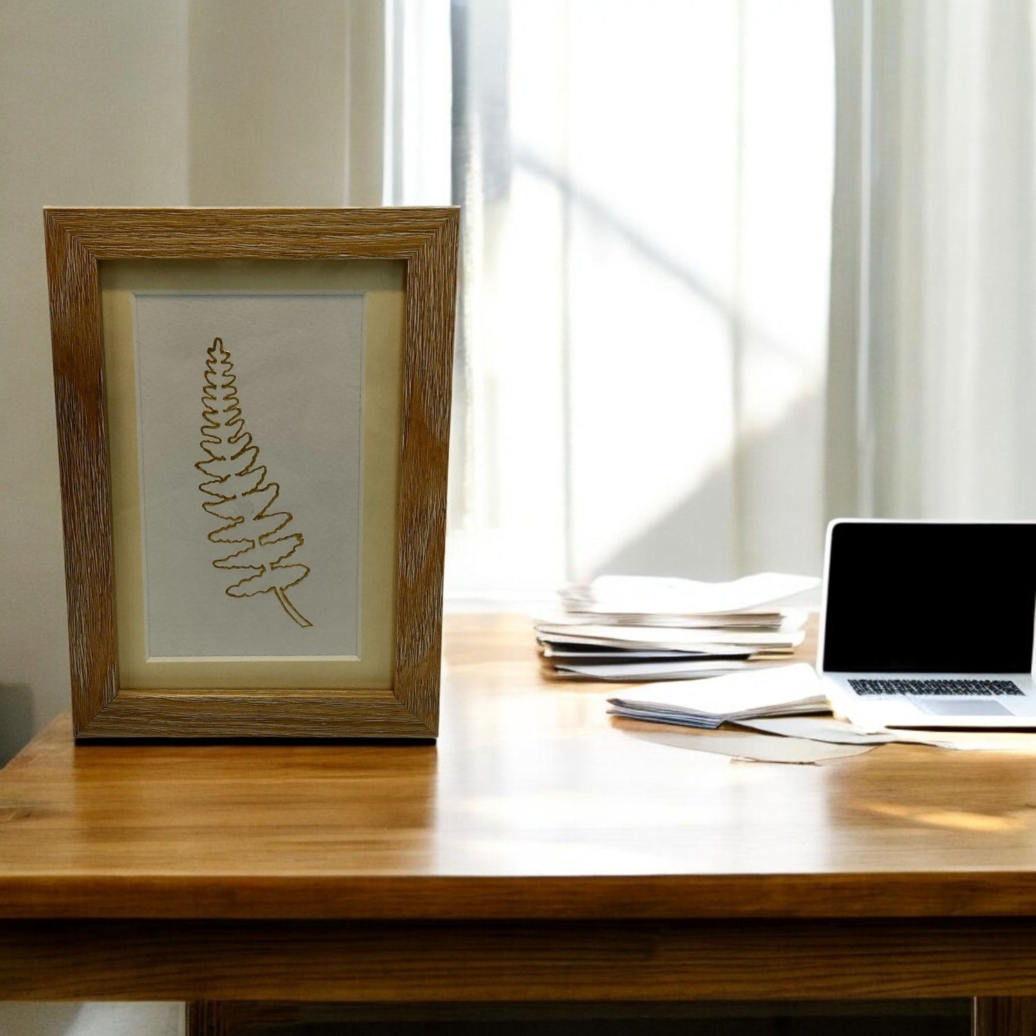 miniature fern skeleton
