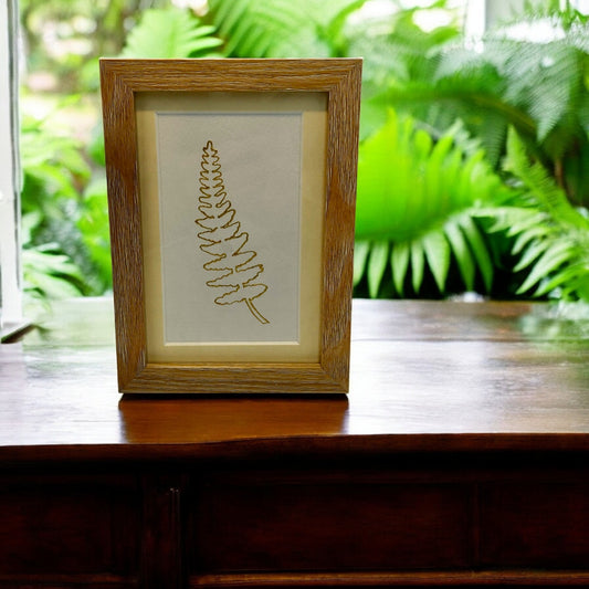 miniature fern skeleton