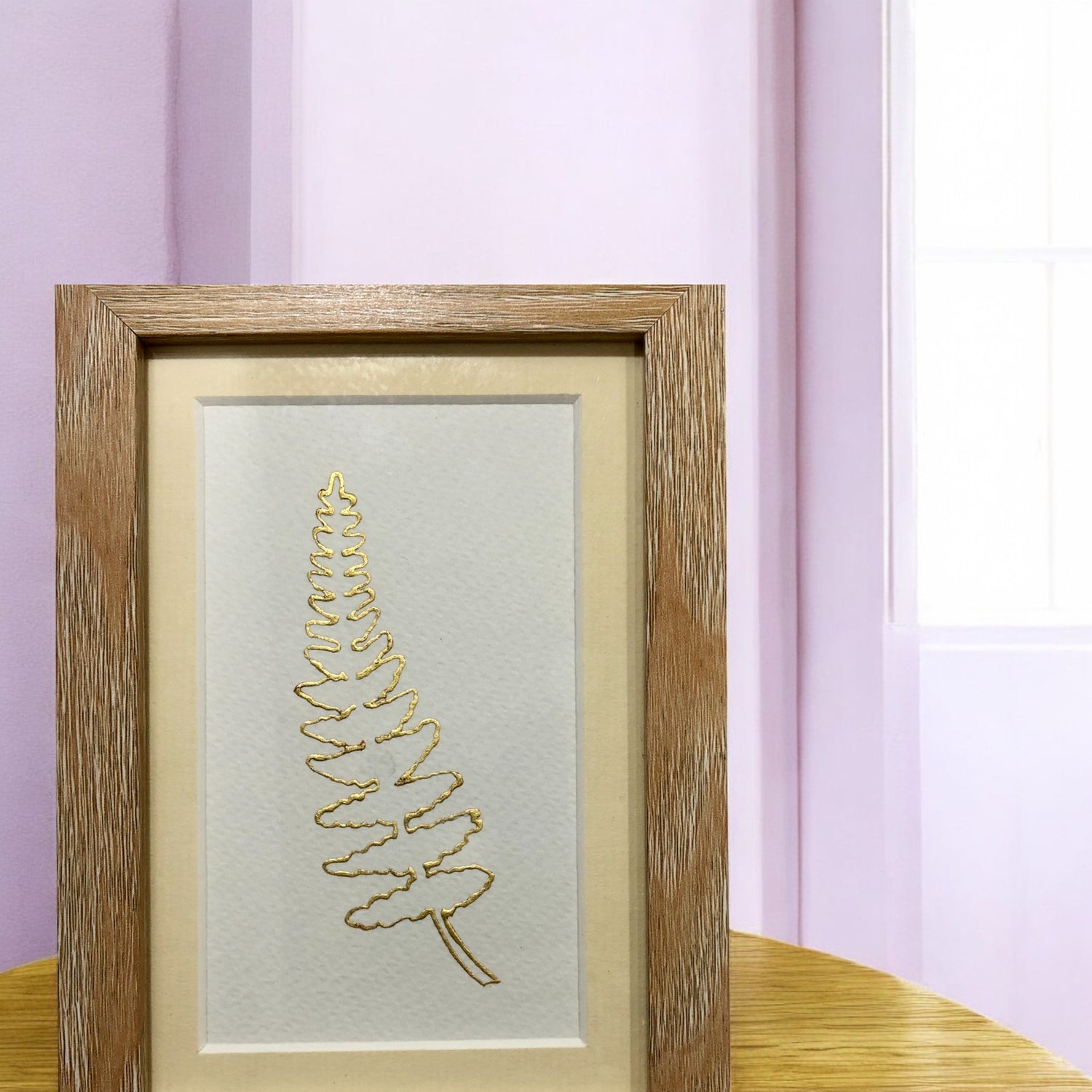 miniature fern skeleton