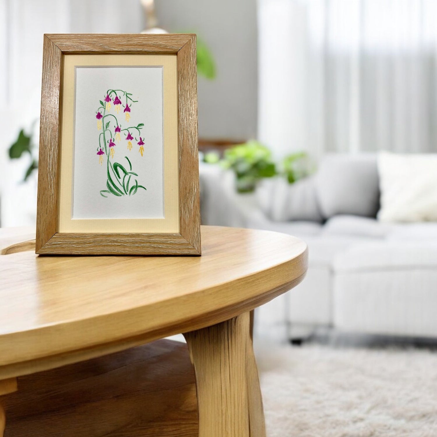 watercolour fuchsia 